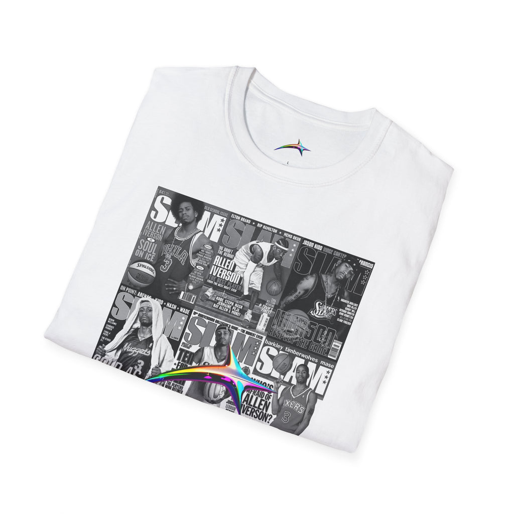 St4rry  Allen Iverson SLAM Magazine Cover Graphic Tee